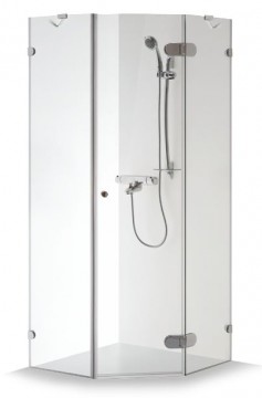 Brasta Glass Dušas kabīne NIDA 80x80 Caurspīdīgs