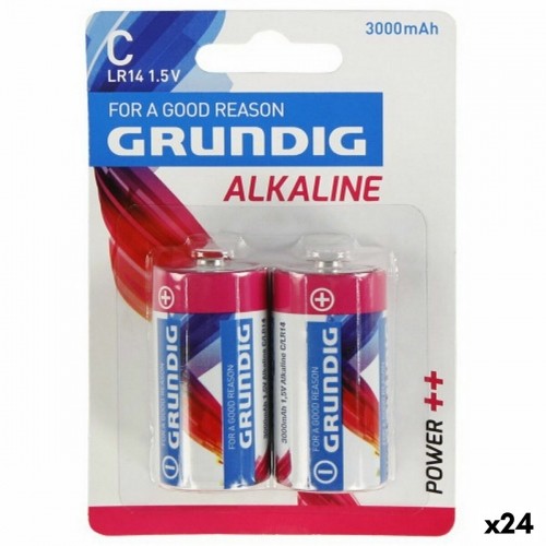 Alkaline baterijas LR14 Grundig Tips C (24 gb.) image 1