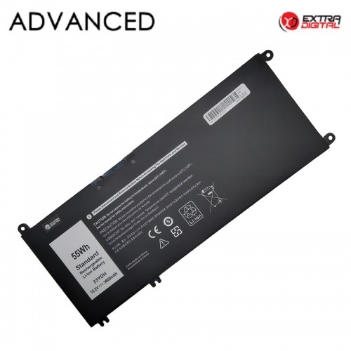 Extradigital Notebook Battery DELL 33YDH, 55Wh, Extra Digital Advanced image 1