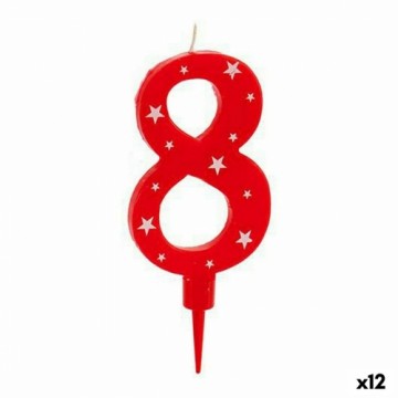 Bigbuy Home Вуаль День рождения Номера 8 (12 штук)