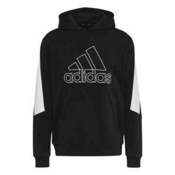 Vīriešu Sporta Krekls ar Kapuci Adidas Future Icons Melns