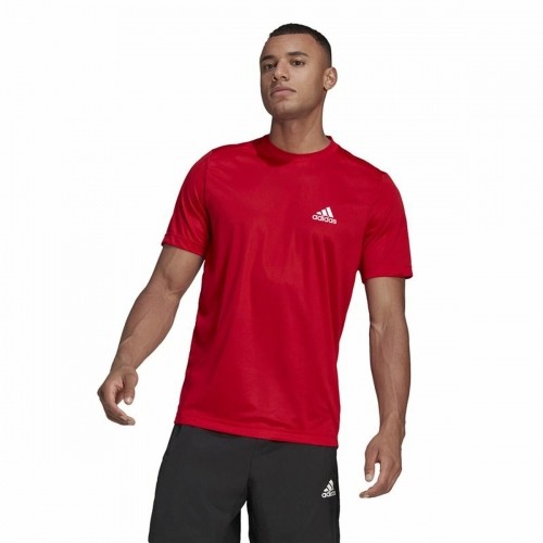 t-krekls  Aeroready Designed To Move Adidas Designed To Move Sarkans image 1