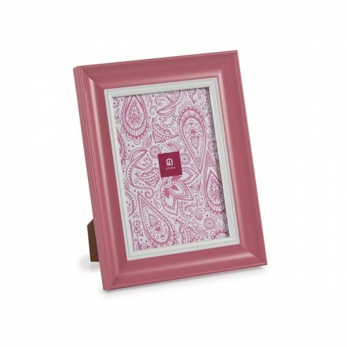 Gift Decor Фото рамка Стеклянный Розовый Пластик (6 штук) (2 x 24 x 19 cm) image 2