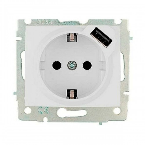 Plug-in base Solera erp60usb USB Eiropietis 250 V 16 A Iegremdēts, iebūvēts image 1