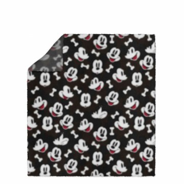 Mājdzīvnieku sega Mickey Mouse Melns (100 x 0,5 x 150 cm)