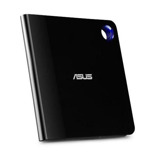 Asus  
         
       Interface USB 3.1 Gen 1, CD read speed 24 x, CD write speed 24 x, Black, Ultra-slim Portable USB 3.1 Gen 1 Blu-ray burner with M-DISC support for lifetime data backup, compatible with USB Type-C and Type-A for both Windows and Mac  image 1