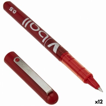 Ручка Pilot BL-VB-5 Красный 12 штук