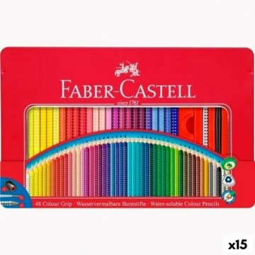 Krāsainie zīmuļi Faber-Castell Daudzkrāsains (15 gb.)