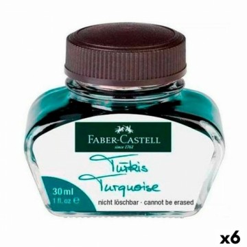Tintes tvertne Faber-Castell Tirkīzs 30 ml (6 gb.)