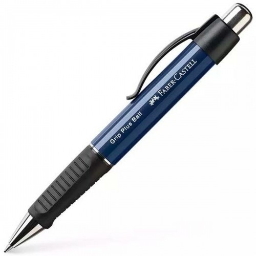 Ручка Faber-Castell Grip Plus Ball M Синий 5 штук image 2