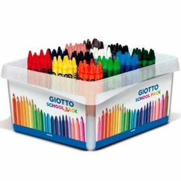Цветные полужирные карандаши Giotto Schoolpack Коробка 144 штук
