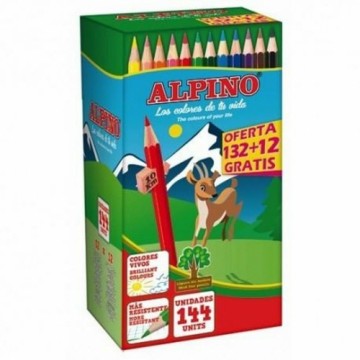 Цветные карандаши Alpino Festival 144 штук