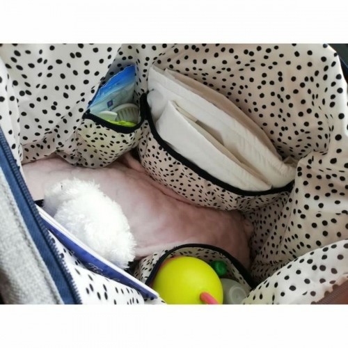 Autiņbiksīšu maiņas soma Baby on Board Pelēks image 5