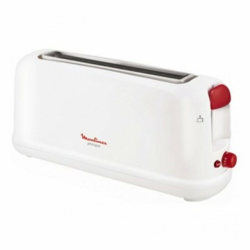 Тостер с функцией разморозки Moulinex LS16011 1000W 1000W Белая Красный Белый