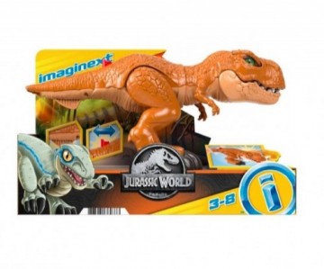 Mattel Imaginext Jurassic World 3 Attacking T-rex figurine