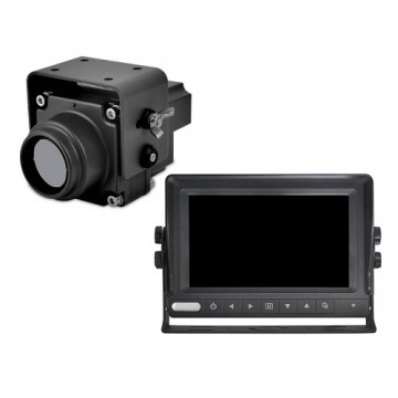 Dali Advanced Night Vision System - Thermal Car Camera and Waterproof Monitor 7"