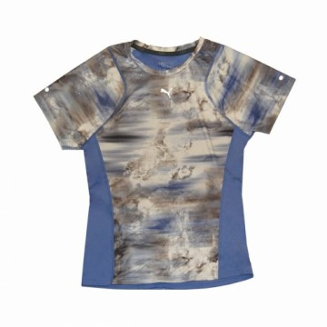 Sieviešu Krekls ar Īsām Piedurknēm Puma Graphic Tee Zils