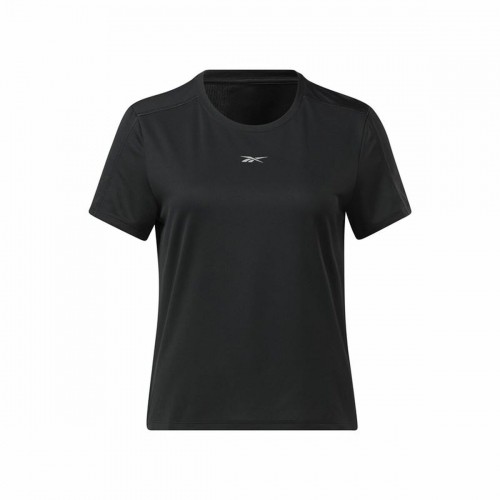 Sieviešu Krekls ar Īsām Piedurknēm Reebok Speedwick Melns image 3