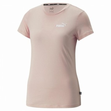 Sieviešu Krekls ar Īsām Piedurknēm Puma Essentials+ Embroidery