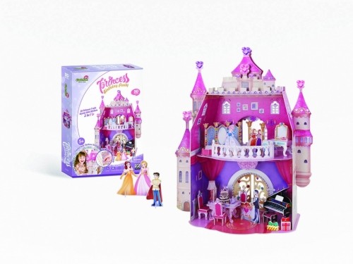 CUBICFUN 3D Puzle - Princeses dzimšanas dienas māja image 2