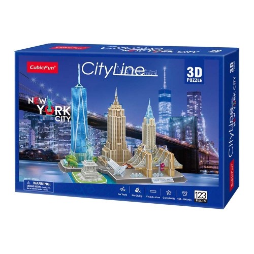 CUBICFUN 3D puzle „Ņujorka“ image 1
