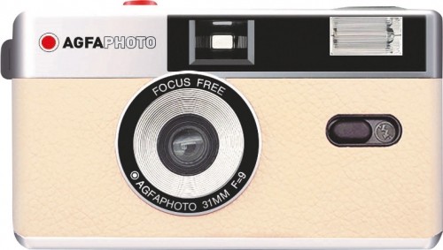 Agfaphoto аналоговая камера 35 мм, бежевый image 1
