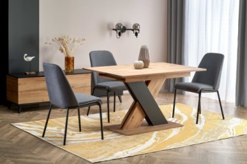 Halmar XARELTO table votan oak/black