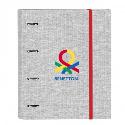 Gredzenveida stiprinājums Benetton Pop Pelēks (27 x 32 x 3.5 cm) image 1