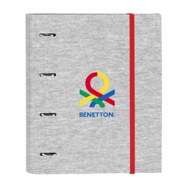 Gredzenveida stiprinājums Benetton Pop Pelēks (27 x 32 x 3.5 cm)