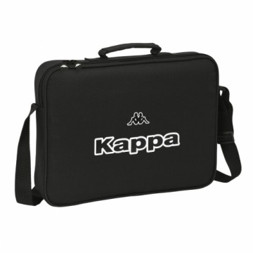Школьный портфель Kappa Black Чёрный (38 x 28 x 6 cm)