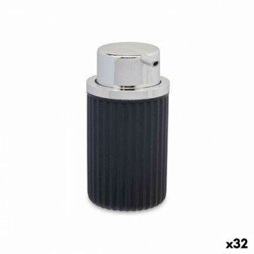 Berilo Дозатор мыла Антрацитный Пластик 32 штук (420 ml)