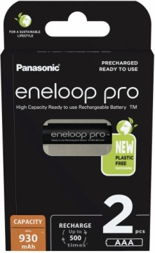 Panasonic Batteries Panasonic eneloop rechargeable battery Pro AAA 930 2BP