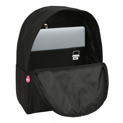 Portatīvā datora mugursoma Kappa  kappa  Melns (31 x 40 x 16 cm) image 2