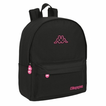 Рюкзак для ноутбука Kappa  kappa  Чёрный (31 x 40 x 16 cm)