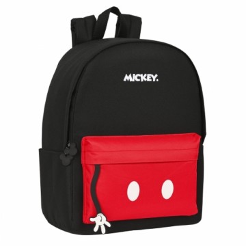 Рюкзак для ноутбука Mickey Mouse Clubhouse  mickey mouse  Красный Чёрный (31 x 40 x 16 cm)