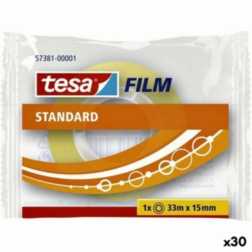 Клейкая лента TESA 15 mm 33 m Прозрачный (30 штук)