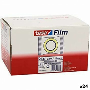 Клейкая лента TESA 19 mm 33 m Прозрачный (24 штук)