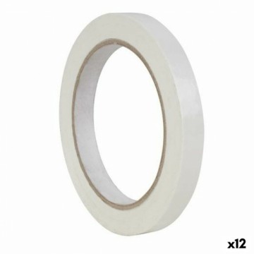 Клейкая лента Apli 66 m Белый 12 mm PVC (12 штук)