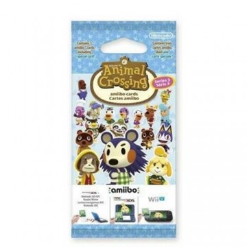 Интерактивная игрушка Nintendo Animal Crossing amiibo Cards Triple Pack - Series 3 Pack 3 Предметы