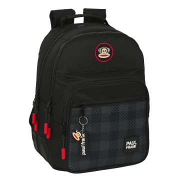 Школьный рюкзак Paul Frank Campers Чёрный (32 x 42 x 15 cm)
