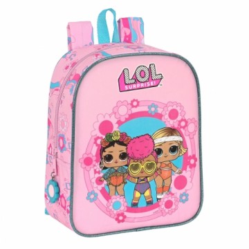 Bērnu soma LOL Surprise! Glow girl Rozā (22 x 27 x 10 cm)
