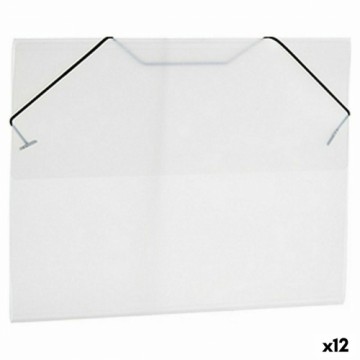 Pincello Папка Чёрный Прозрачный A4 (26 x 1 x 35,5 cm) (12 штук)