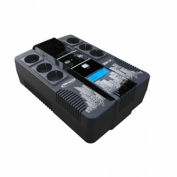 Nepārtrauktās Barošanas Sistēma Interaktīvā Barošanas Sistēma UPS INFOSEC ZEN-X-800 Melns 800 W