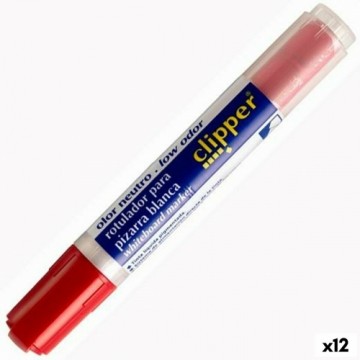Жидкие маркеры Alpino Liquid Clipper Красный 12 штук