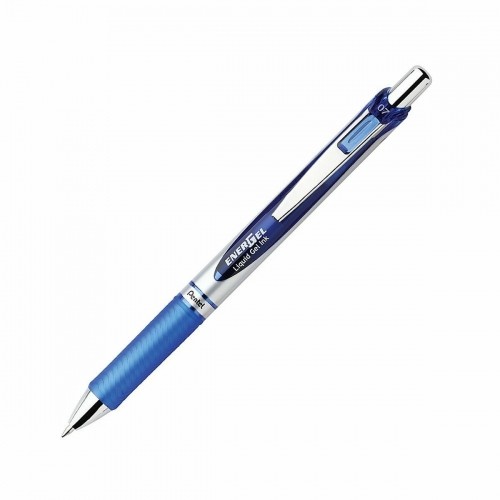 Pildspalva Pentel Energel XM Klick 0.7 Zils 12 gb. image 2
