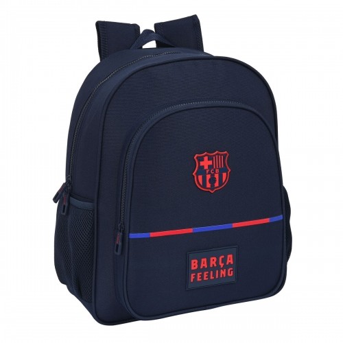 Школьный рюкзак F.C. Barcelona Тёмно Синий (32 x 38 x 12 cm) image 1