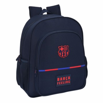 Skolas soma F.C. Barcelona Tumši Zils (32 x 38 x 12 cm)