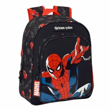 Детский рюкзак Spiderman Hero Чёрный (27 x 33 x 10 cm)