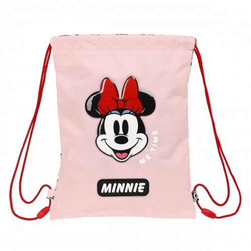 Mugursoma ar lencēm Minnie Mouse Me time Rozā (26 x 34 x 1 cm) image 1