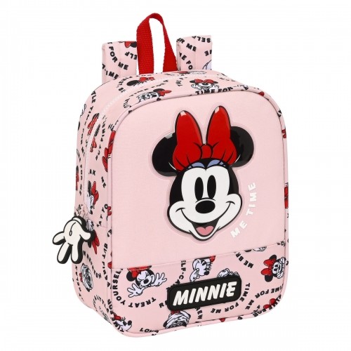 Bērnu soma Minnie Mouse Me time Rozā (22 x 27 x 10 cm) image 1